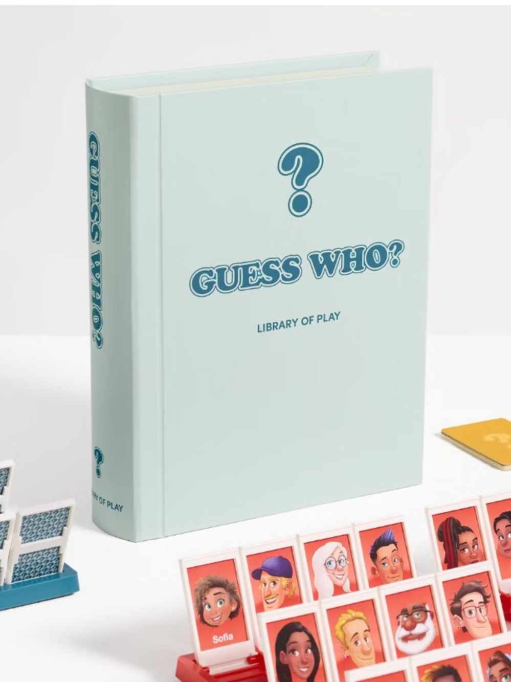 Guess Who? Library of Play Board Game - Light Blue